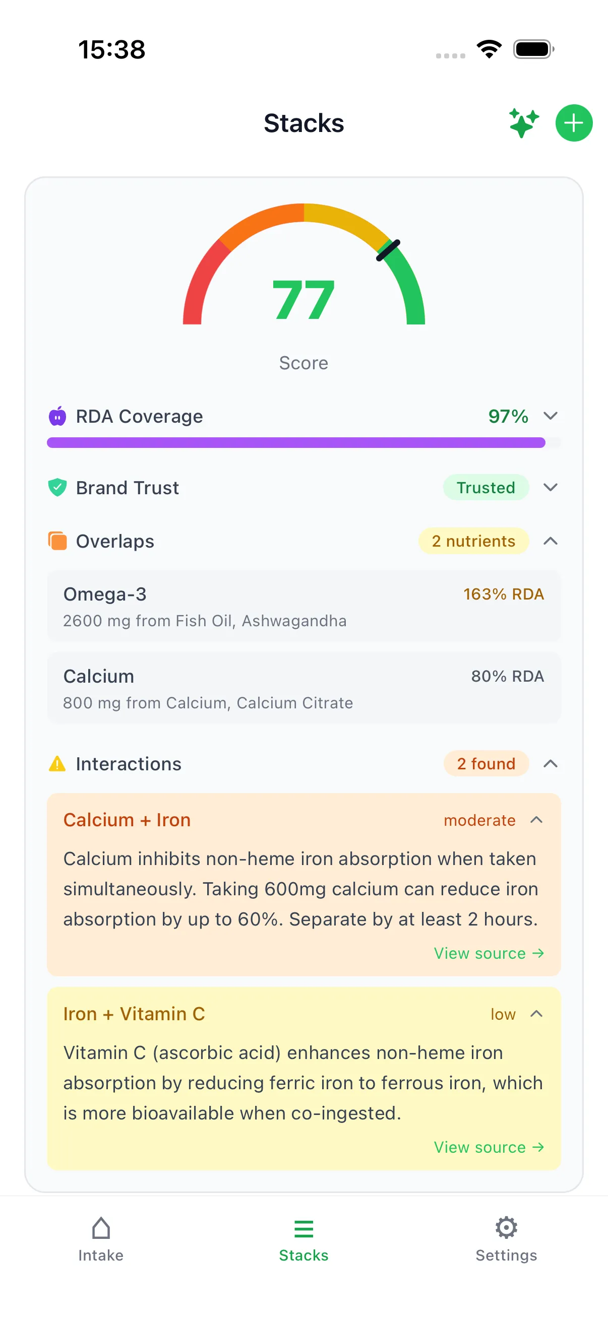 Interactions expanded